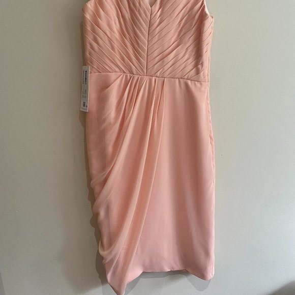 New Azazie Bridesmaid / Formal Dress Pink, with Label Size 8 - Picture 2 of 4